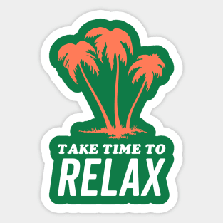 Relax Sticker